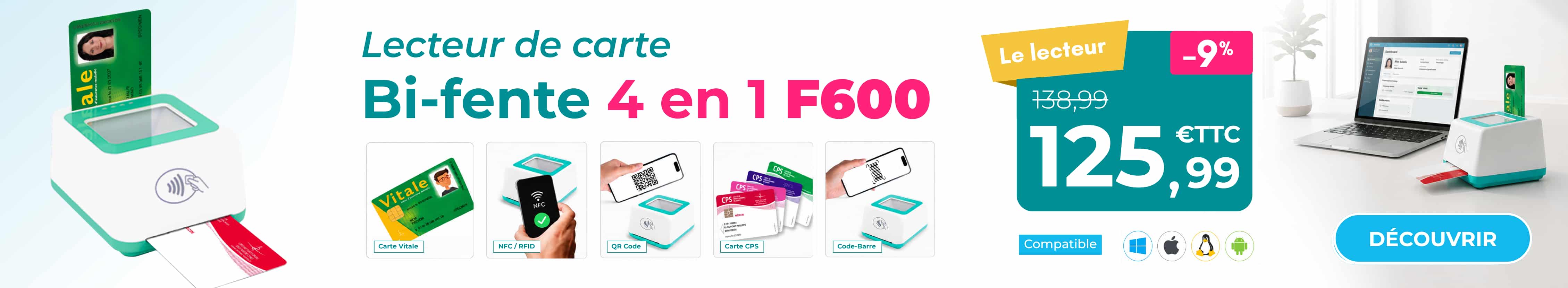 Lecteur Carte vitale 